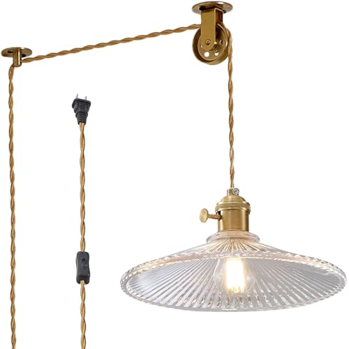 Hanging Lights with Plug in Cord