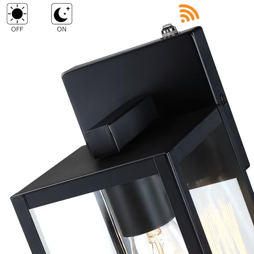 9 Inch Outdoor Wall Light Dusk to Dawn (2 Count)