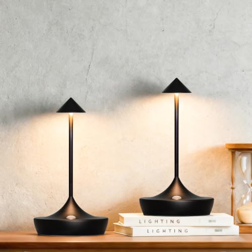 Rechargeable Cordless Table Lamp (2 Count)