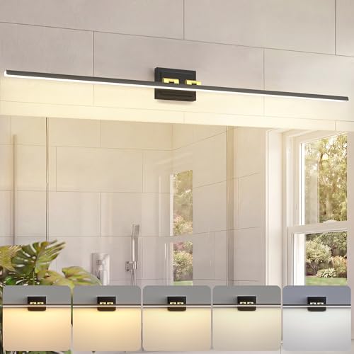 Modern Bathroom Vanity Light 55 inch