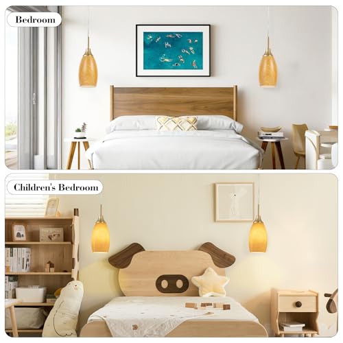 Mini Glass Pendant Light