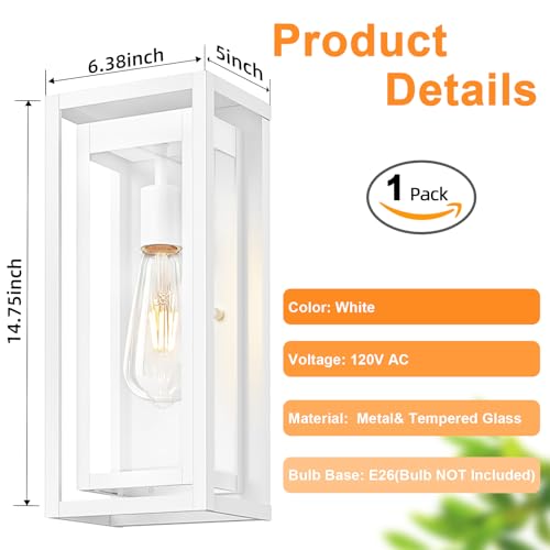 15" Outdoor Wall Lights