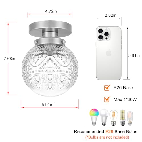 Semi Flush Mount Ceiling Light Fixtures