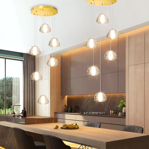 Mini Crystal Chandeliers for Kitchen Island 6