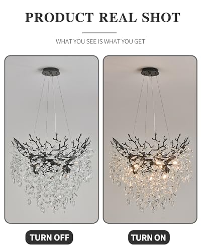 Modern Crystal Chandelier for Dining Room