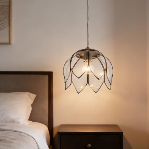 Brass Glass Ceiling Pendant Light