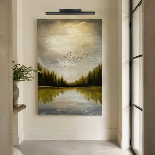 Matte Black Picture Lights for Wall
