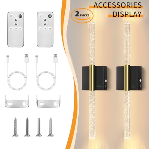 Battery Operated Sconces Set of 2 (2 Count)