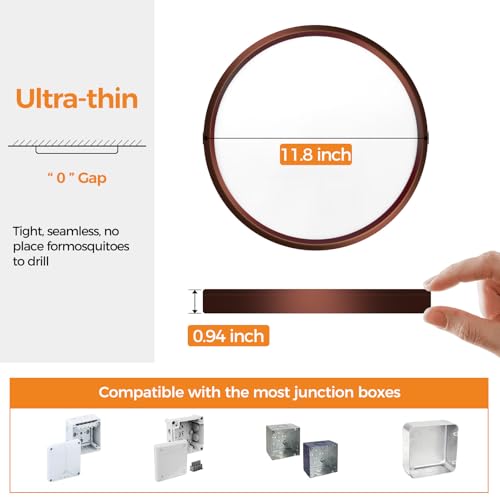 LED Flush Mount Ceiling Light Fixture