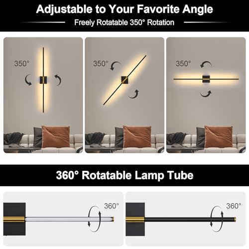 Battery Operated Wall Sconce Set of Two with Remote Control (2 Count)