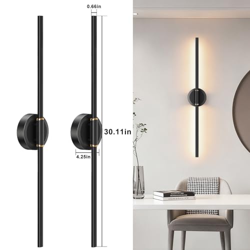 Battery Operated Wall Sconces Set of 2