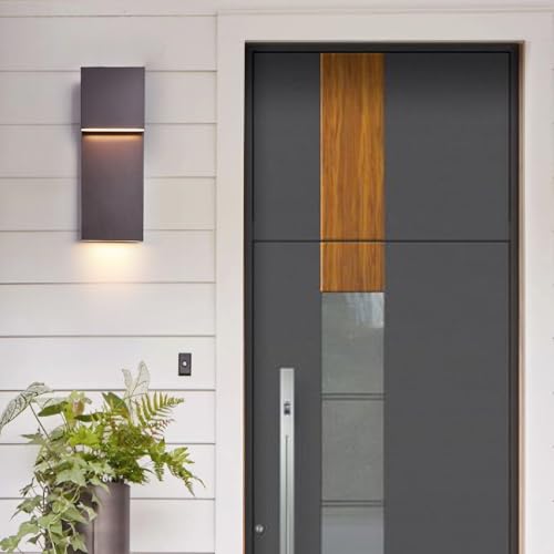 Modern Outdoor Indoor Integrated LED Wall Sconce
