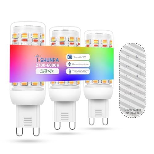 Smart G9 RGBCW LED Bulbs (3 Count)