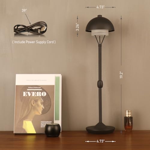 Modern Table Lamp Cordless Portable Desk Lamp