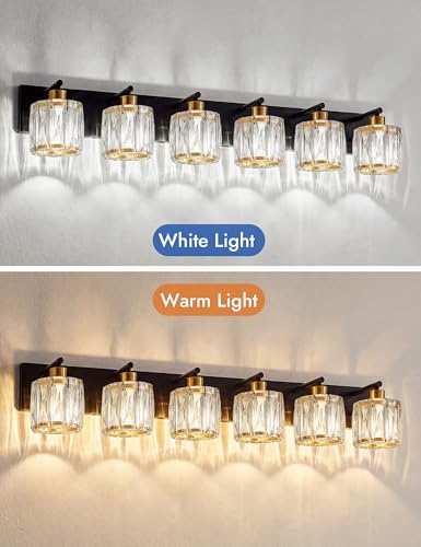 Crystal Vanity Lights for Bathrooms