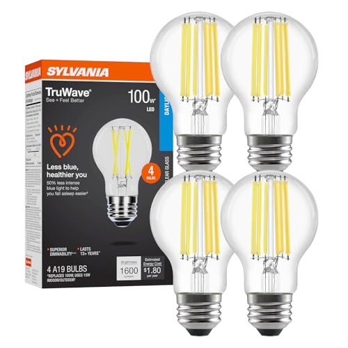 Sylvania LED TruWave Natural Series A19 Light Bulb (4 Count)