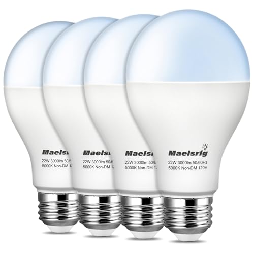 200 Watt LED Bulb Equivalent (4 Count)