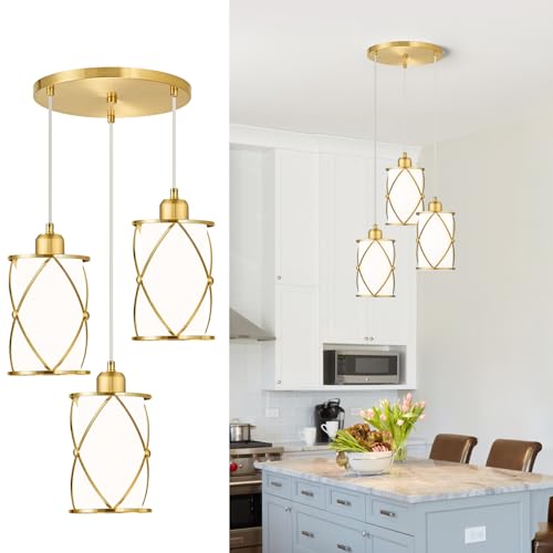 Brushed Gold Pendant Light Fixtures