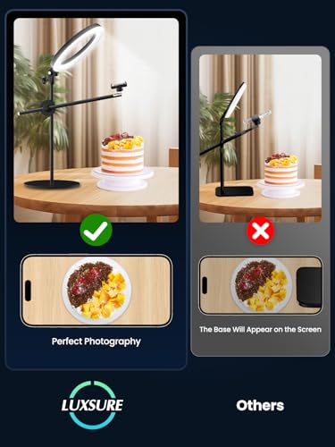 Selfie Ring Light with Stand and Phone Holder