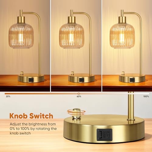 Champagne Glass Table Lamps Set of 2 (2 Count)