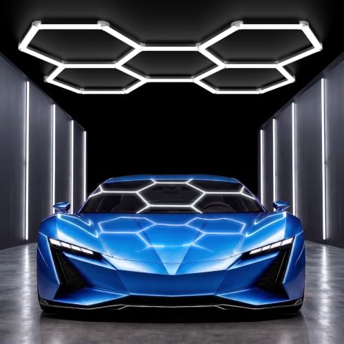 Hexagon Garage Lights (5-Girds)