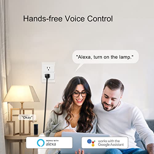 WiFi Smart Dimmable Plug 2 Pack (2 Count)