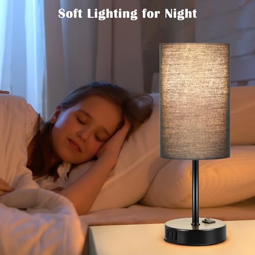 Black Table Lamp Set of 2 (2 Count)