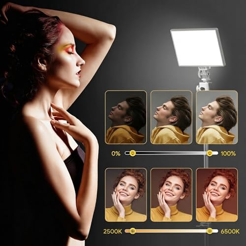 13" White LED Video Soft Light Panel with Built