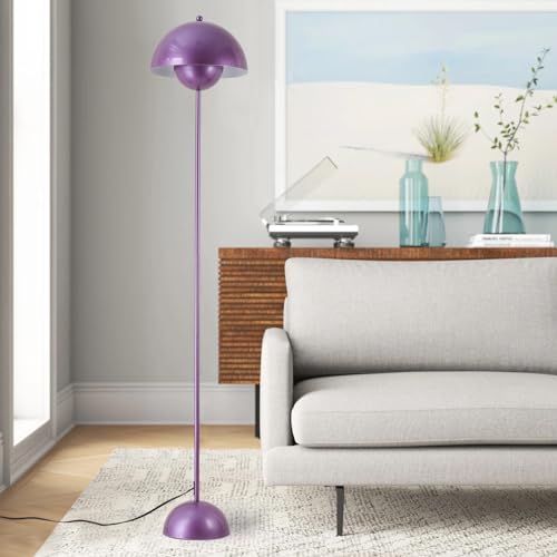 Mid Century Modern Metal Bud Floor Lamp for Home and Office