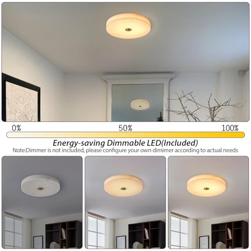 Alabaster Ceiling Light