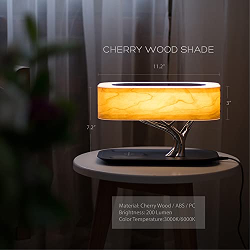 Bonsai Modern LED Bedside Smart Table Lamp with Built