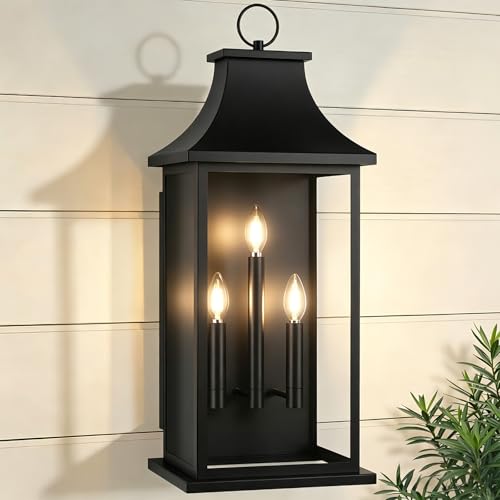 1 Pack 28'' Extra Large Outdoor Wall Lights