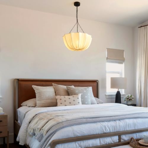 Lantern Fabric Pendant Light