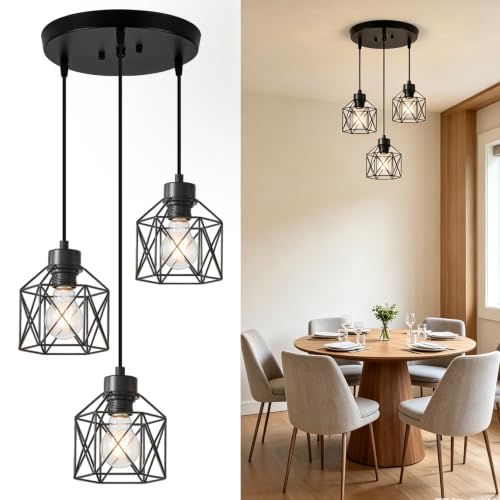 3 Light Pendant Light Fixtures