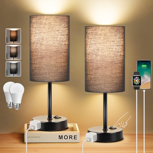 Black Table Lamp Set of 2 (2 Count)