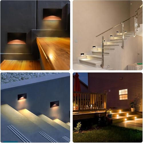 Energetic 120V LED Stair Lights (6 Count)