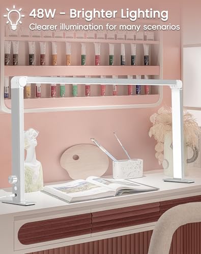 Foldable Half Moon Light for Nail Desk