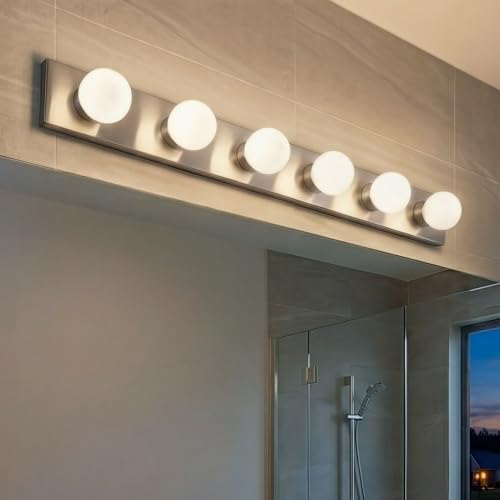 6 Light Bathroom Vanity Light