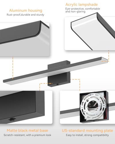 Modern LED Bathroom Vanity Light