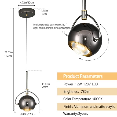 Modern Pendant Light (2 Count)