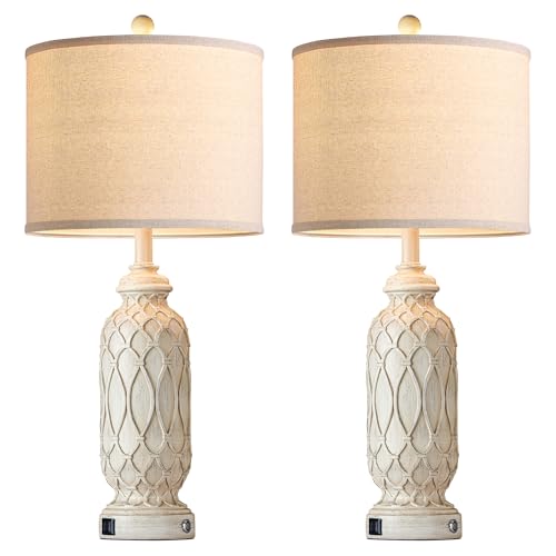 28" Table Lamps for Living Room Set of 2 (2 Count)
