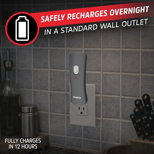 Auto On LED Flashlights Rechargeable (3 Count)