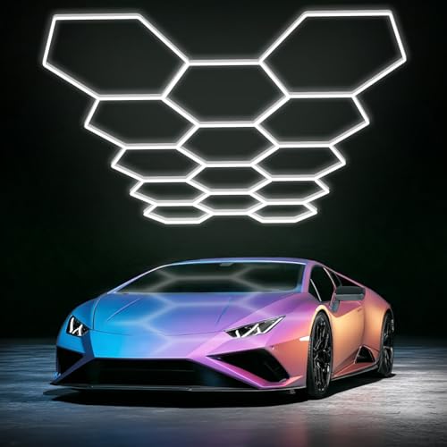 Hexagon LED Garage Light