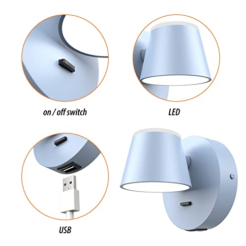 Wall Light LED Wall Sconce with On