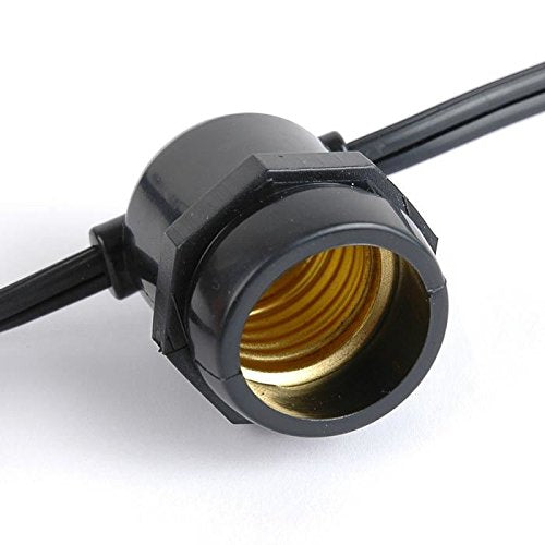 37.5 Foot S14 LED Edison Outdoor String Lights