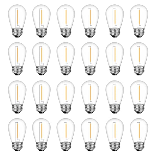 LED S14 Replacement Light Bulbs for Patio String Light