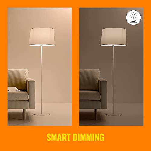 Clear 60W A19 Tunable White Filament LED Smart Bulb (6 Count)
