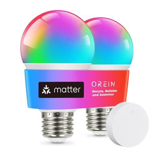 Matter Smart Light Bulb (3 Count)