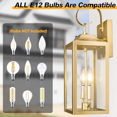 19" Dusk to Dawn Outdoor Wall Lantern 2