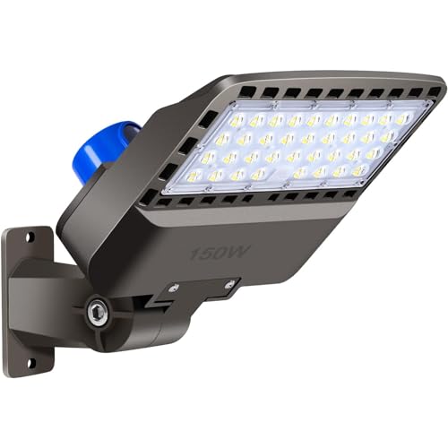 150W Dusk to Dawn LED Parking lot Flood Light for Building